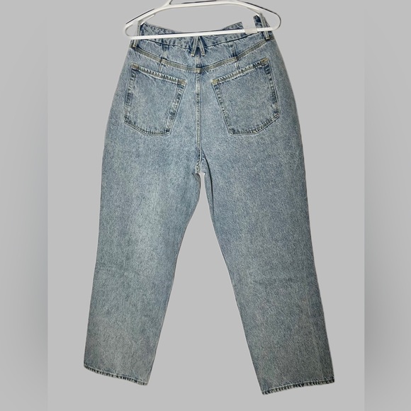 Good American Good 90’s Duster, High-Rise, Crop, Relaxed Fit, 5-Pocket Jeans, 12 - Picture 7 of 13